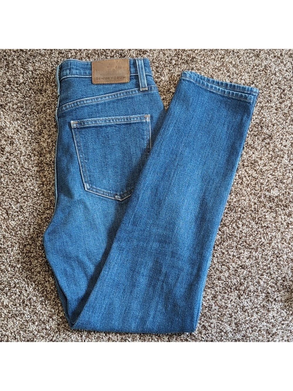 Denim Forum The Anjelica High Rise Slim Women's Jeans Size 27